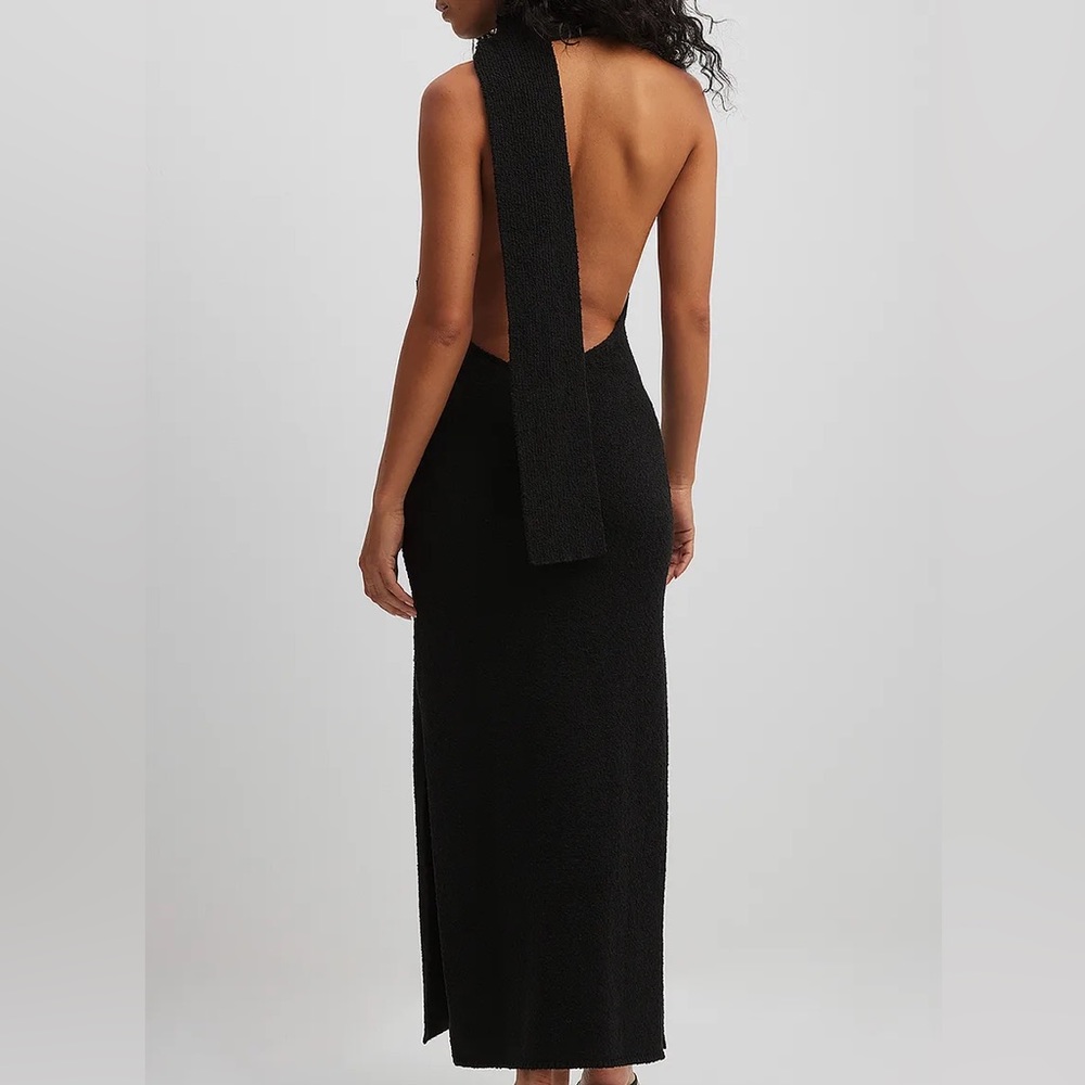 NA-KD Knitted Scarf Dress (NAKD)